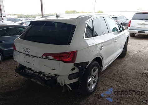 2021 Audi Q5 Premium из США, поврежденный, VIN WA1AAAFY2M2040315